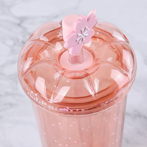 櫻花造型吸管杯
