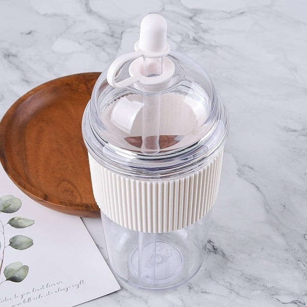 防滑握套吸管杯