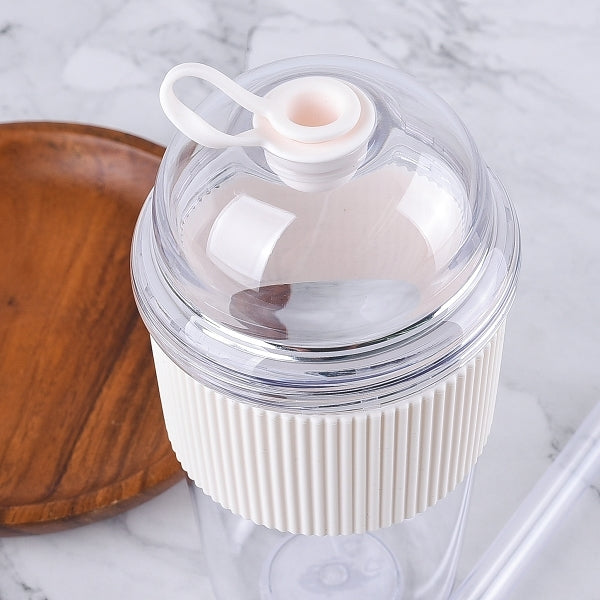 防滑握套吸管杯