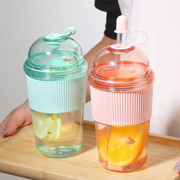 防滑握套吸管杯