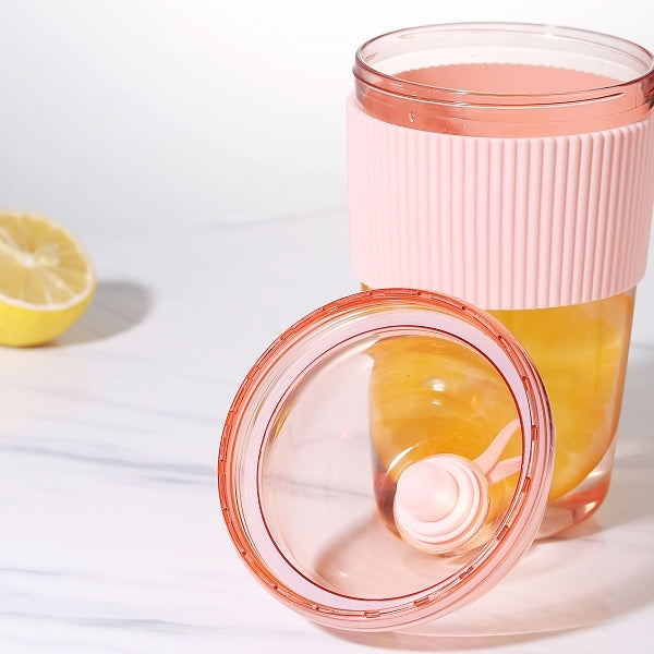 防滑握套吸管杯