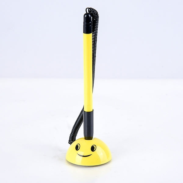 帶線笑臉櫃台筆