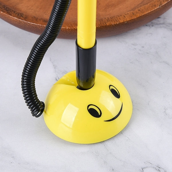 帶線笑臉櫃台筆