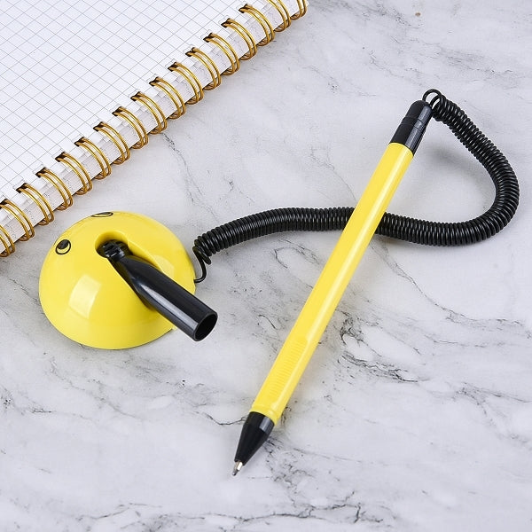 帶線笑臉櫃台筆