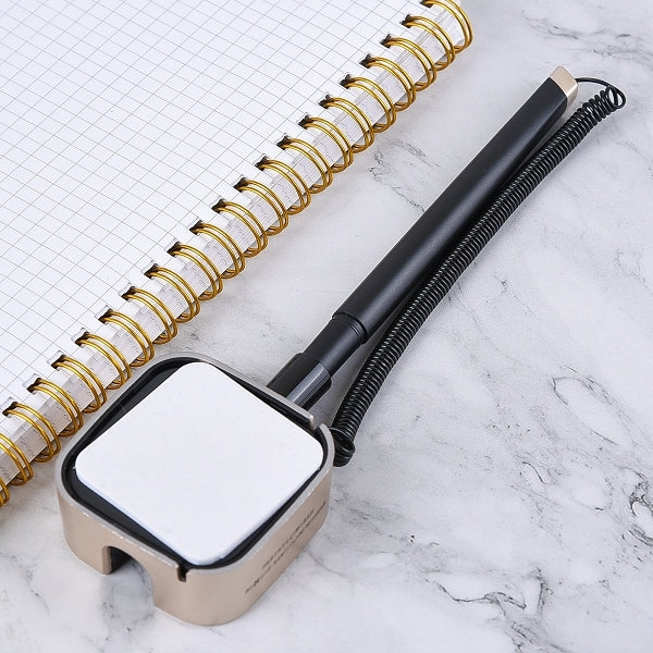 帶線方形底座櫃台筆