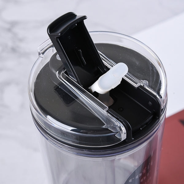 AS雙層隔熱吸管杯