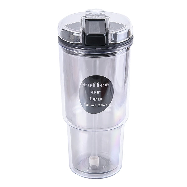 AS雙層隔熱吸管杯