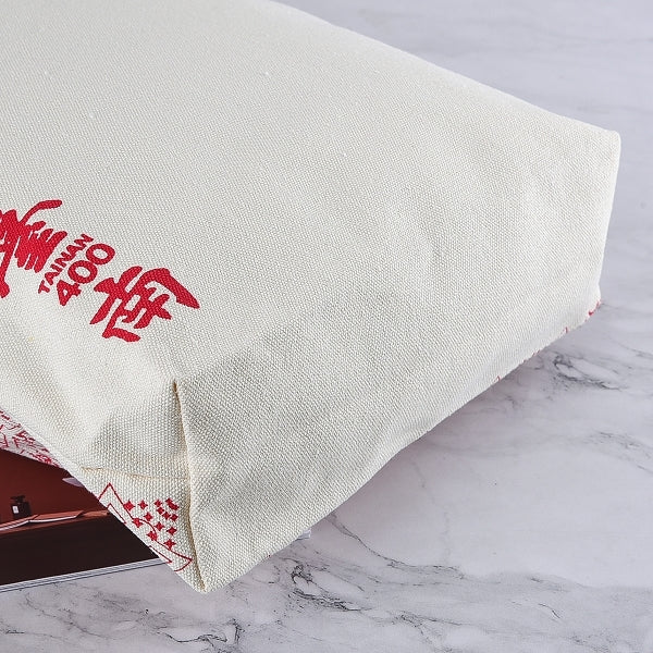 12安帆米色滌淪帆布袋