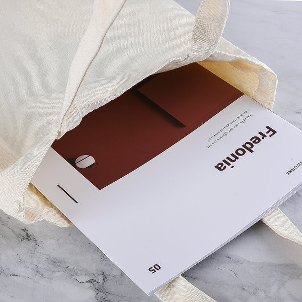 12安帆米色滌淪帆布袋