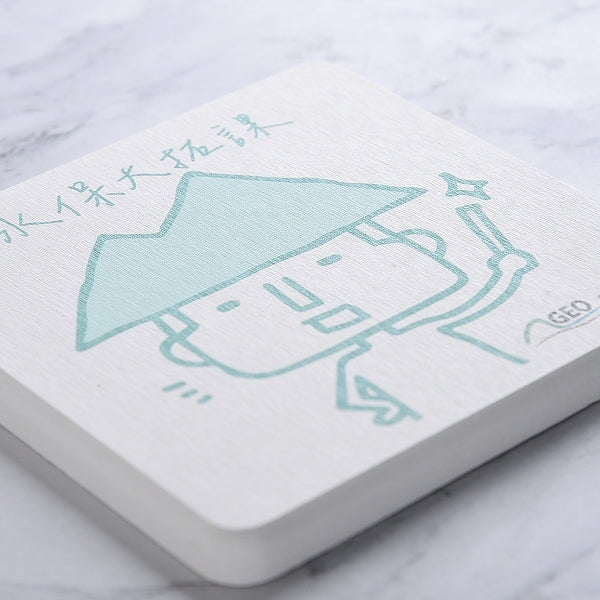 方形硅藻土杯墊