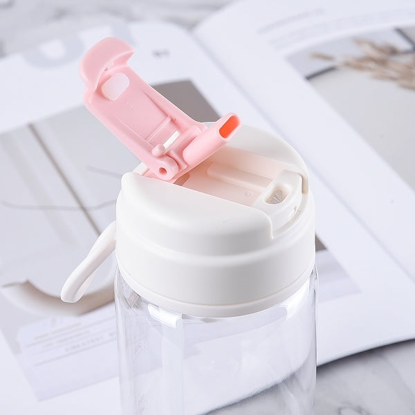 450ml掀蓋吸管杯