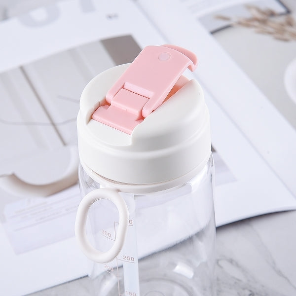 450ml掀蓋吸管杯