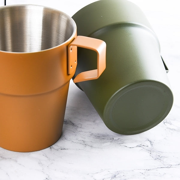 雙層隔熱不鏽鋼杯