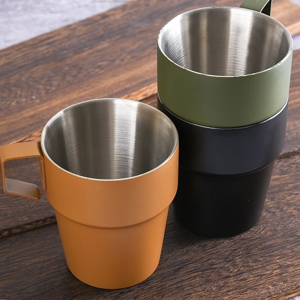 雙層隔熱不鏽鋼杯