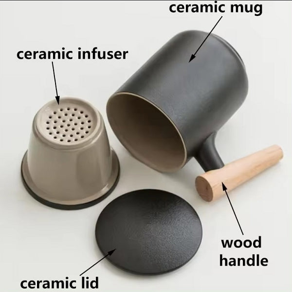 陶瓷濾茶器馬克杯