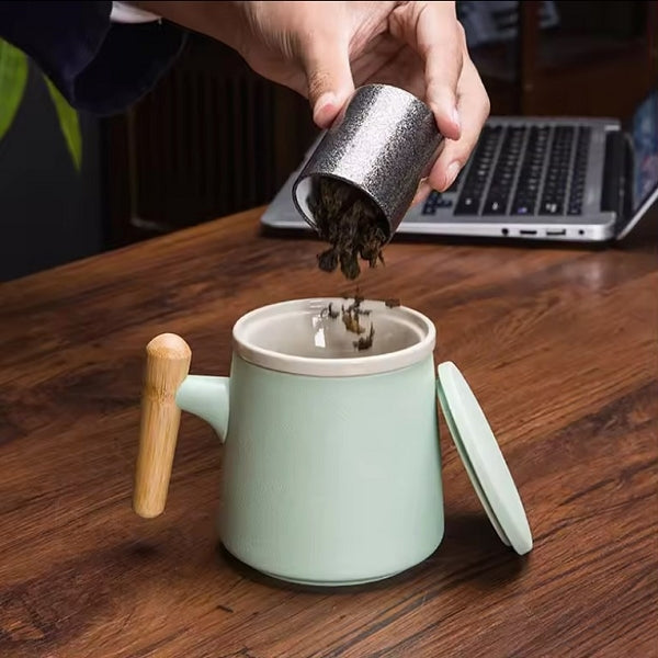 陶瓷濾茶器馬克杯