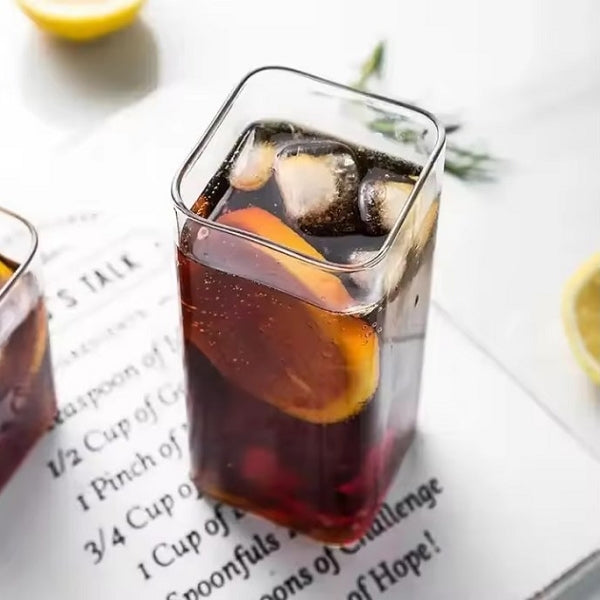 高硼矽方形玻璃杯