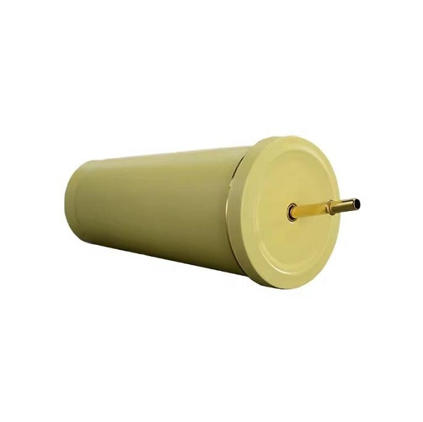 304不鏽鋼保溫杯便攜式吸管杯真空雙層大容量車用杯