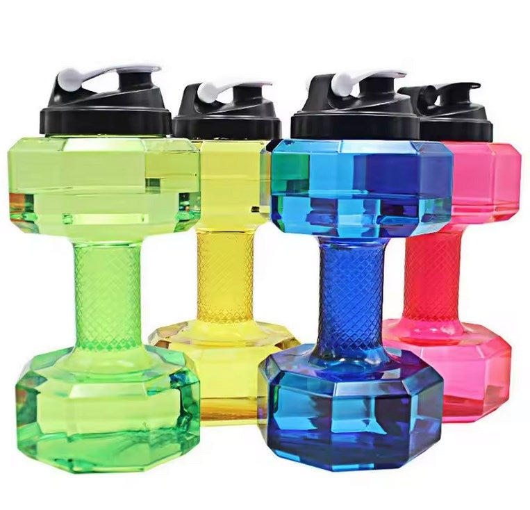 2200ml啞鈴造型重量水瓶