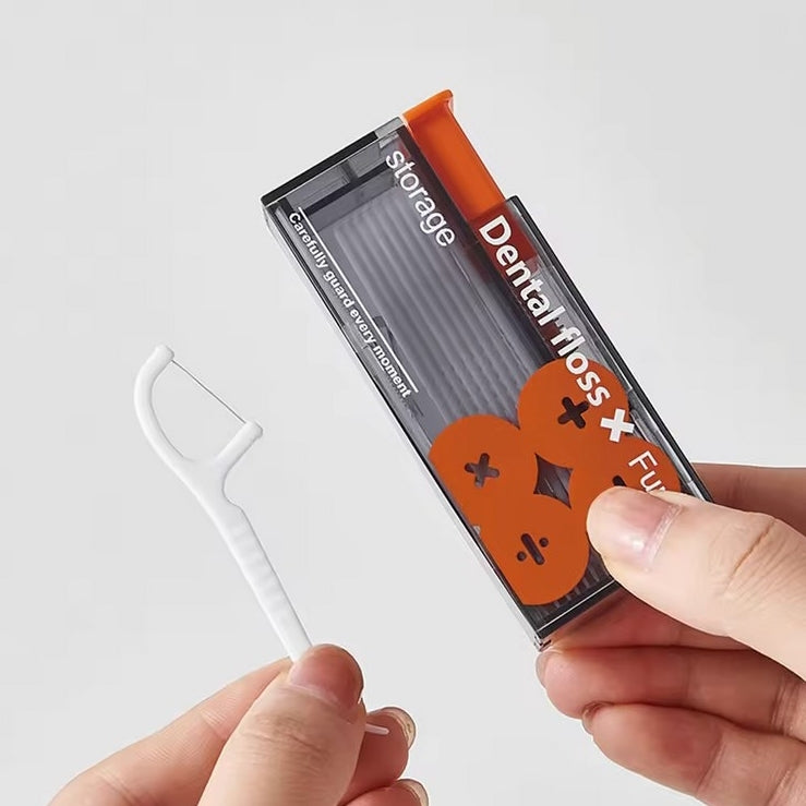 自動牙線盒