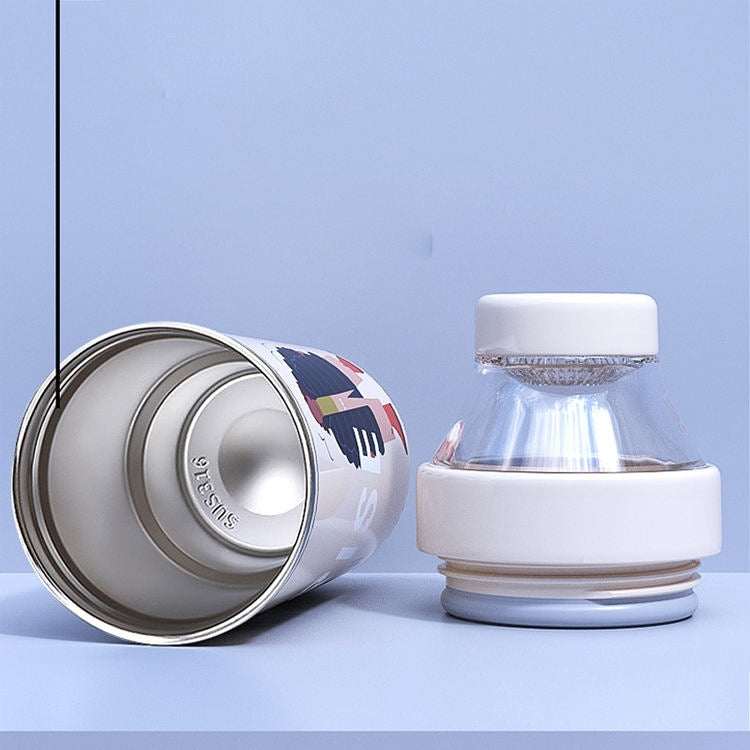 便攜式316不鏽鋼茶葉分離保溫瓶