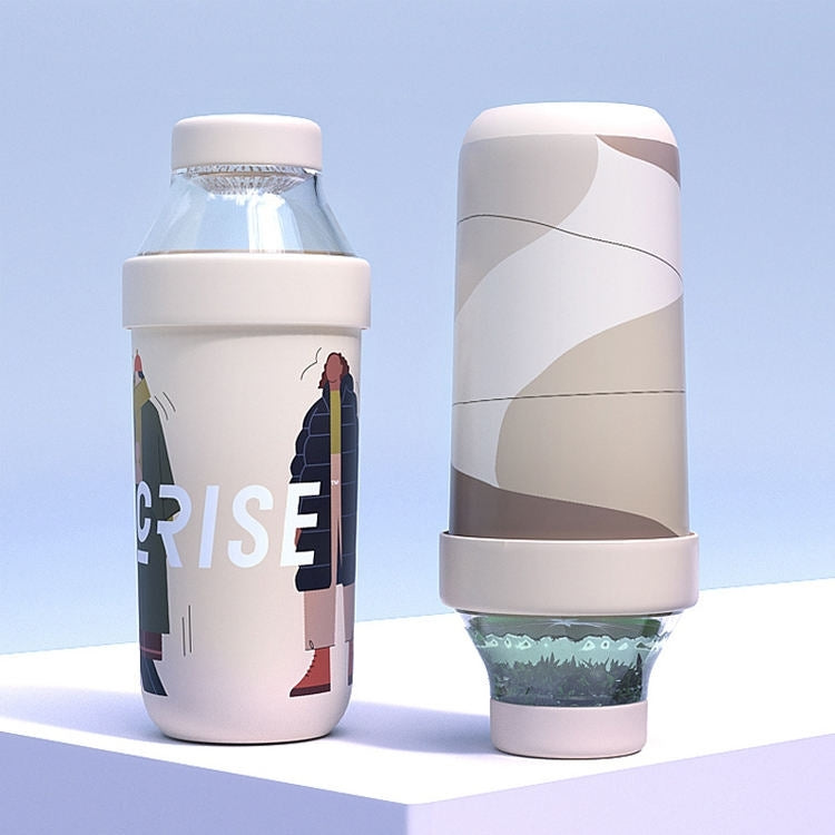 便攜式316不鏽鋼茶葉分離保溫瓶