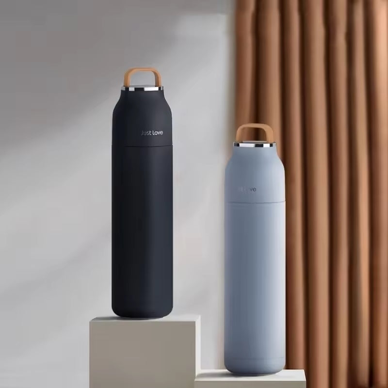 真空曲線保溫瓶