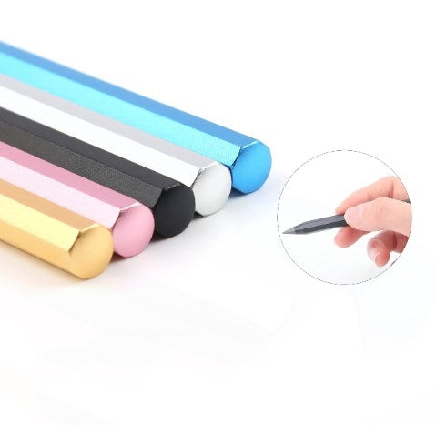 多邊形金屬無限書寫魔術鉛筆