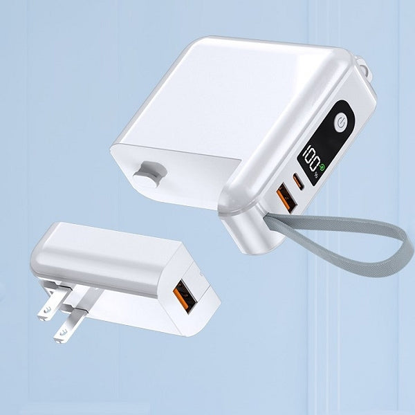 AC插頭快充行動電源