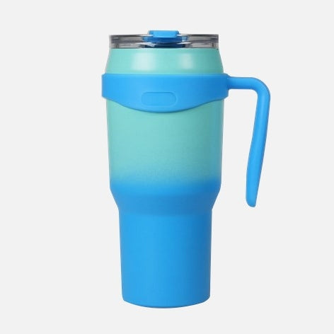 40盎司大容量304不鏽鋼直飲吸管杯