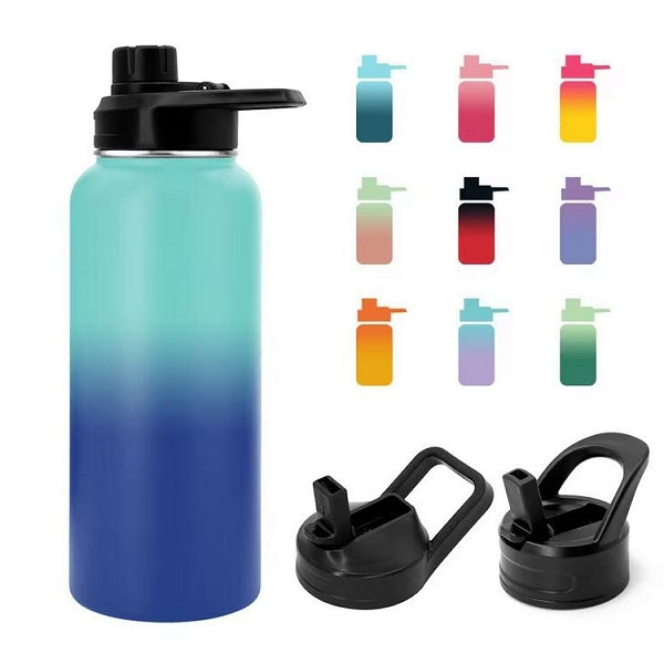 寬口雙層不鏽鋼保溫水瓶