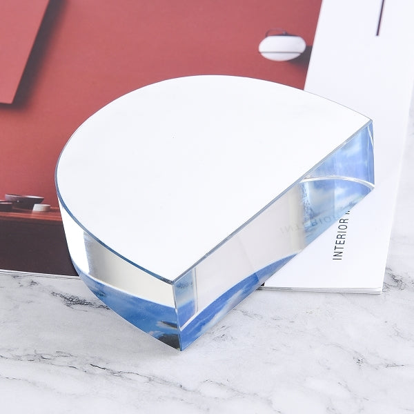 半圓形水晶紙鎮