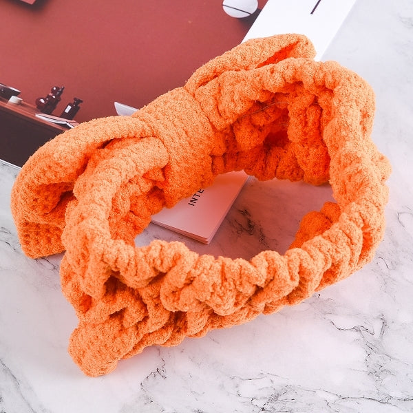 彈性蝴蝶結髮帶