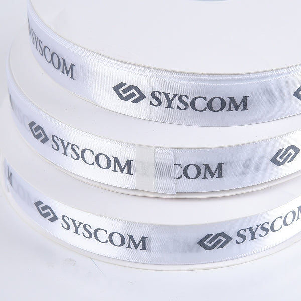 90m白色滌淪緞帶