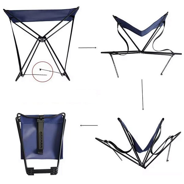 超輕量折疊式野餐露營釣魚椅