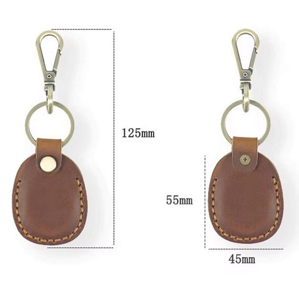 客製LOGO手工真皮門禁卡套