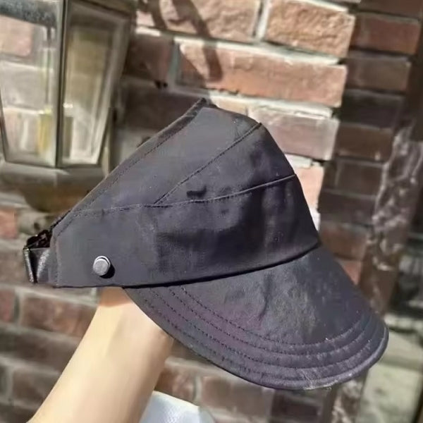 可紮馬尾抗UV防曬遮陽漁夫帽