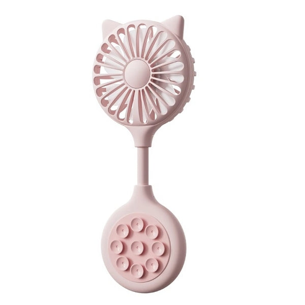 USB可充電吸盤小風扇