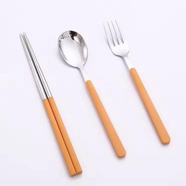 野餐旅行便攜式304不鏽鋼餐具組