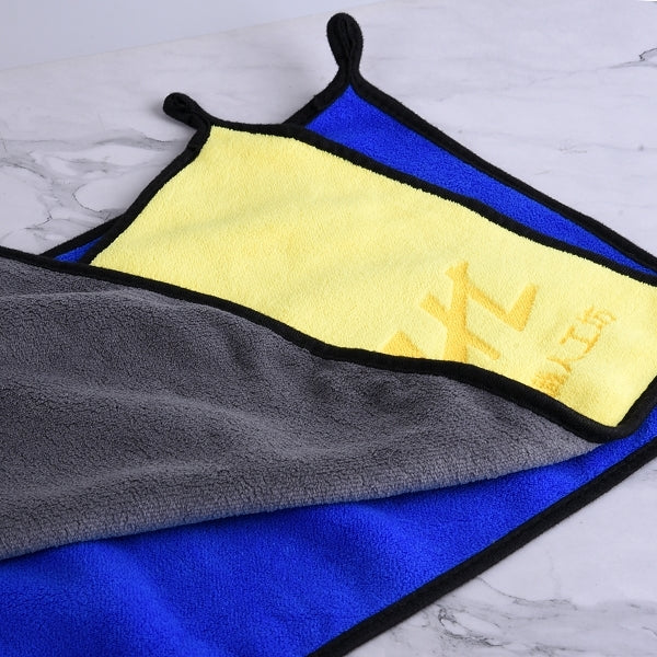 加厚珊瑚絨雙面洗車布