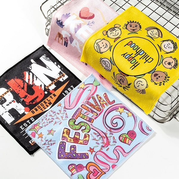 單面熱昇華小方巾