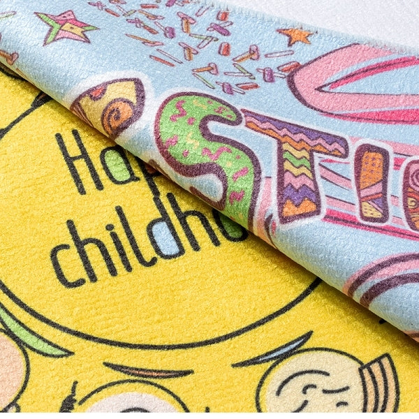 單面熱昇華小方巾