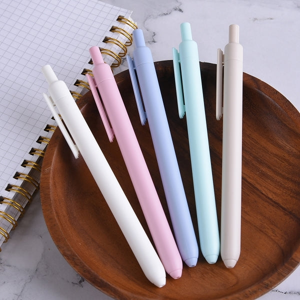 按壓式馬卡龍色廣告筆