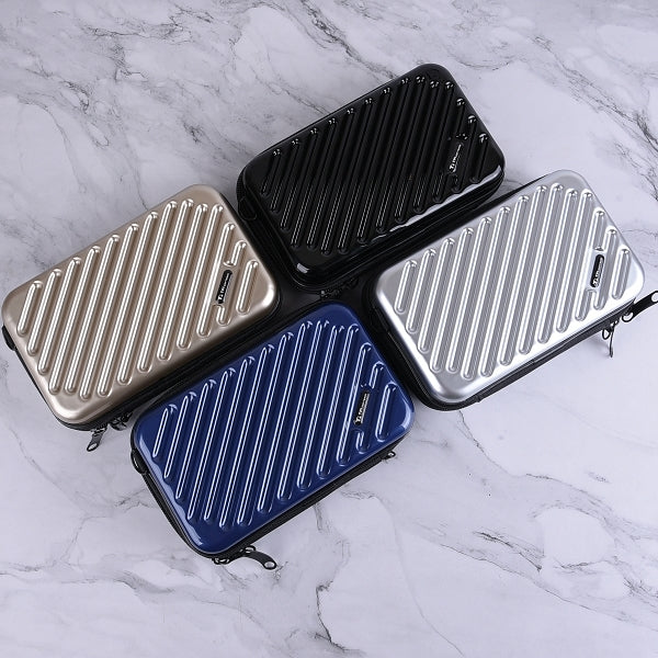 行李箱造型硬殼化妝包