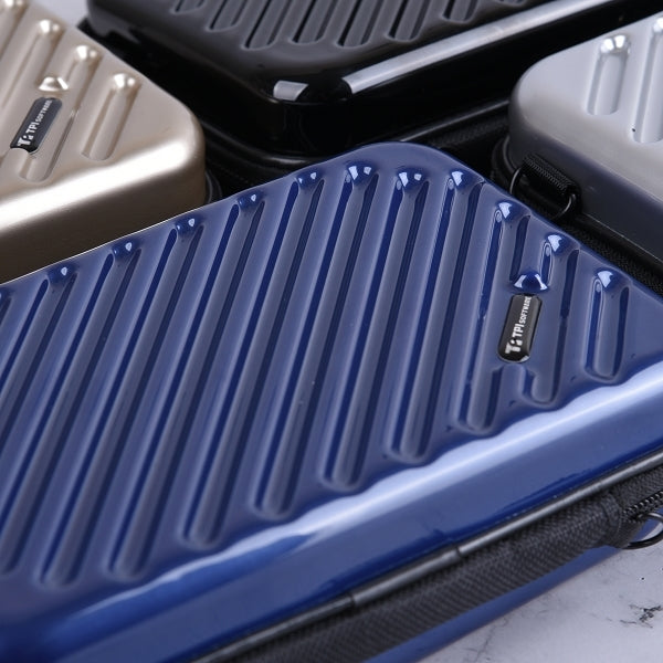 行李箱造型硬殼化妝包