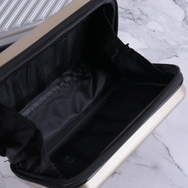 行李箱造型硬殼化妝包