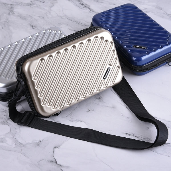 行李箱造型硬殼化妝包