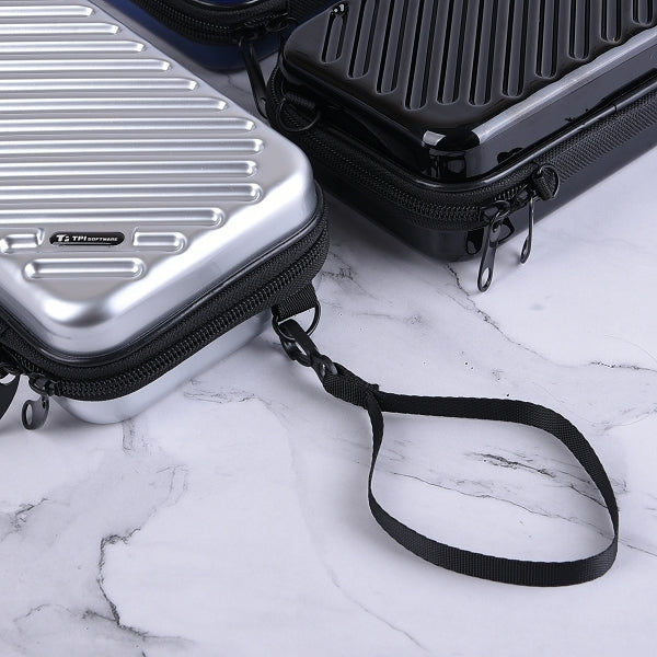 行李箱造型硬殼化妝包