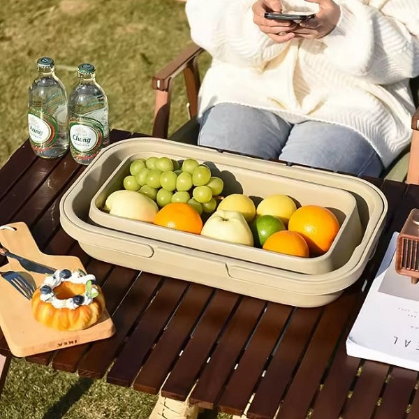 露營摺疊手提收納箱