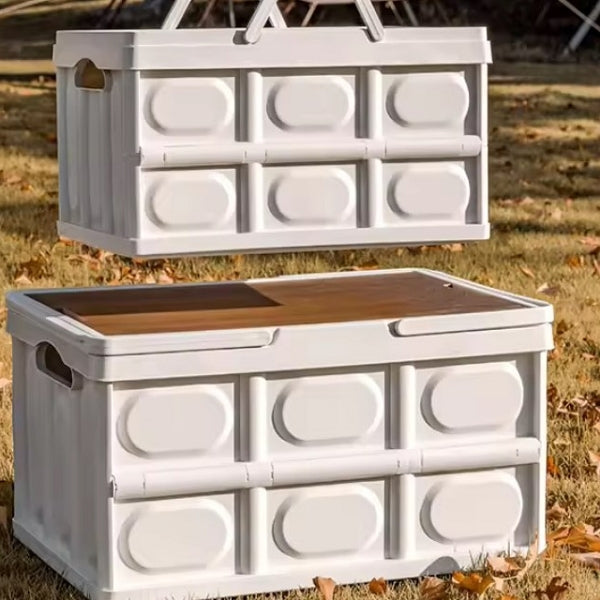 56L手提木蓋折疊箱